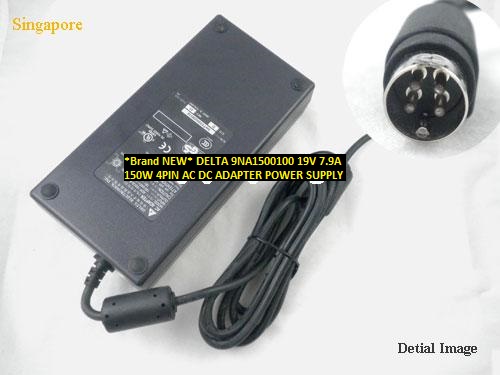 *Brand NEW* 4PIN AC DC ADAPTER 150W DELTA 19V 7.9A 9NA1500100 POWER SUPPLY